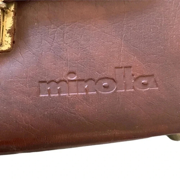 Vintage Brown Minolta Camera Case, see all pictures - Picture 5 of 10